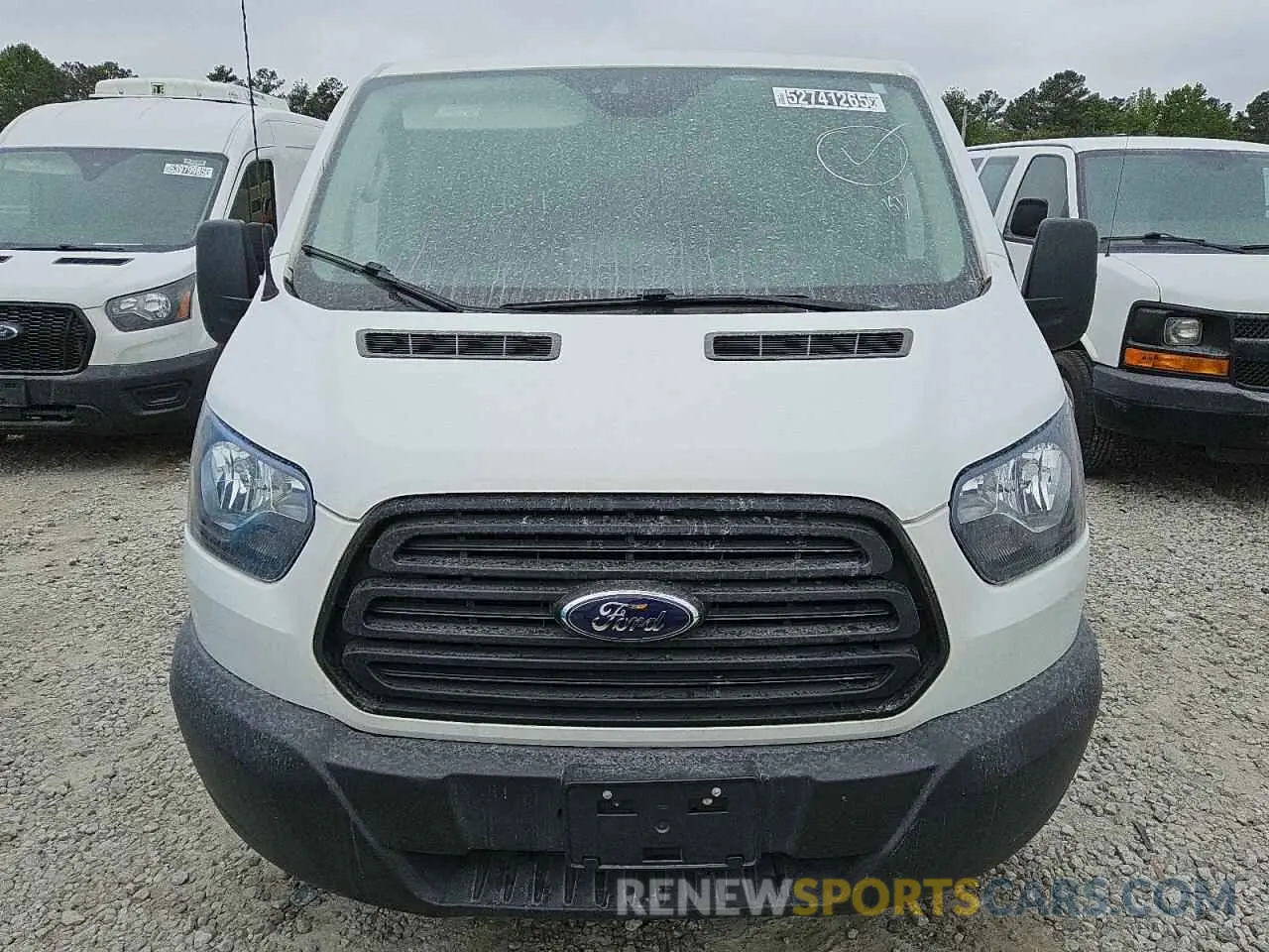 5 fotografías del automóvil dañado 1FTYE1ZM4KKB88108 FORD TRANSIT 2019