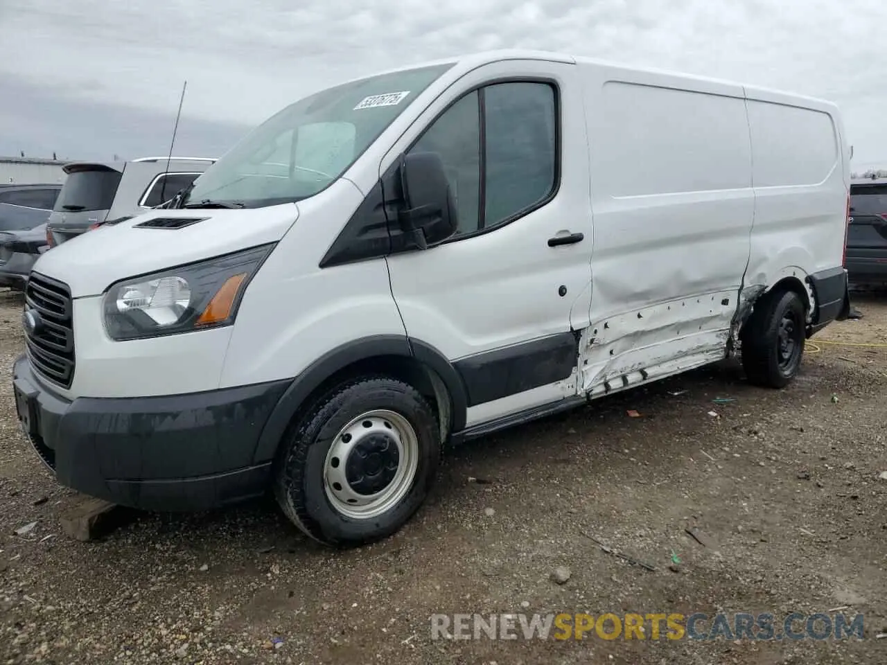 1 fotografías del automóvil dañado 1FTYE1ZM6KKB37919 FORD TRANSIT 2019