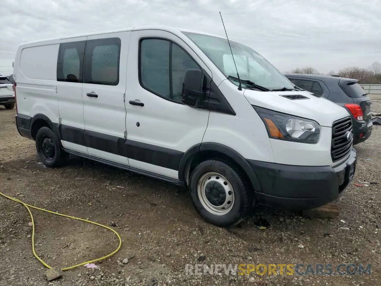 4 fotografías del automóvil dañado 1FTYE1ZM6KKB37919 FORD TRANSIT 2019