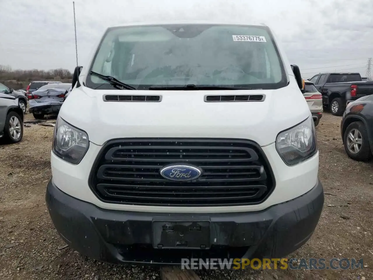 5 fotografías del automóvil dañado 1FTYE1ZM6KKB37919 FORD TRANSIT 2019