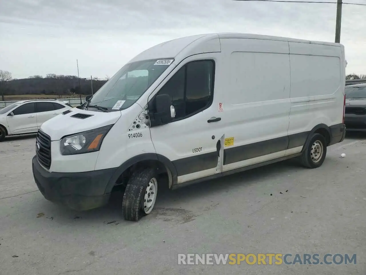 1 fotografías del automóvil dañado 1FTYE2CM1KKB49278 FORD TRANSIT 2019