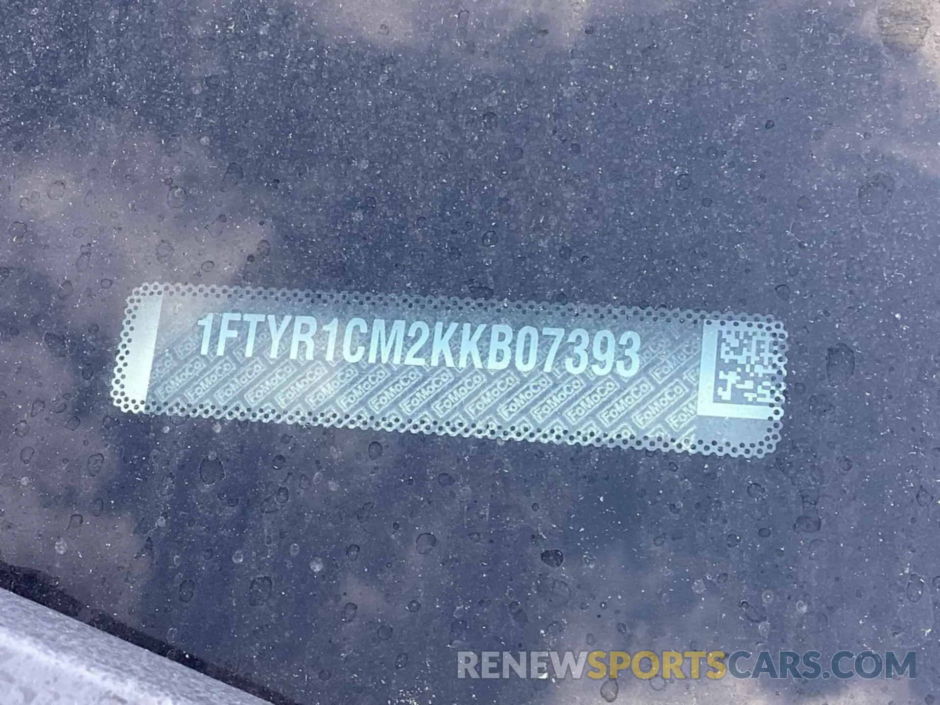8 fotografías del automóvil dañado 1FTYR1CM2KKB07393 FORD TRANSIT 2019