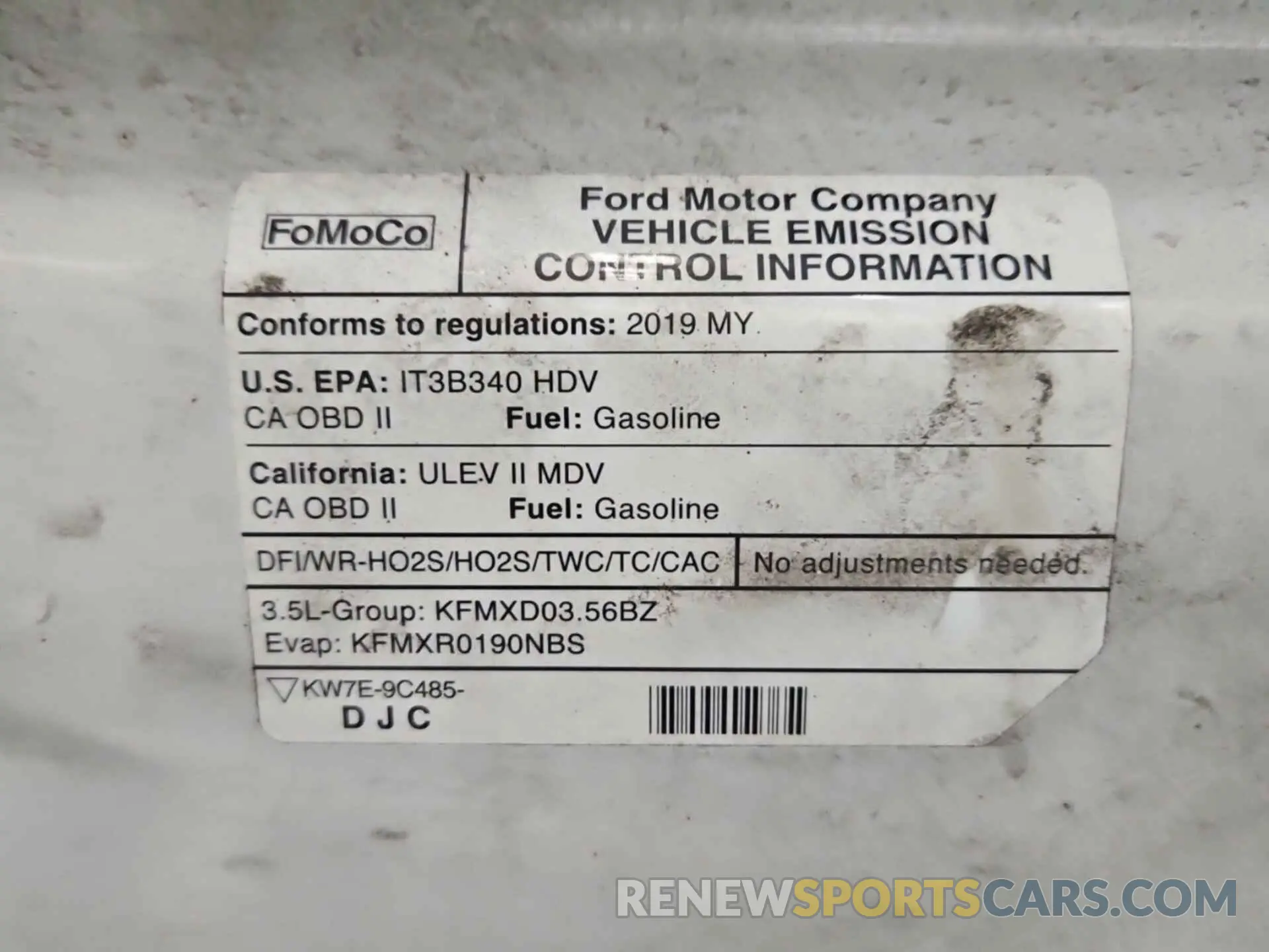 45 fotografías del automóvil dañado 1FTYR1YG3KKB08572 FORD TRANSIT 2019