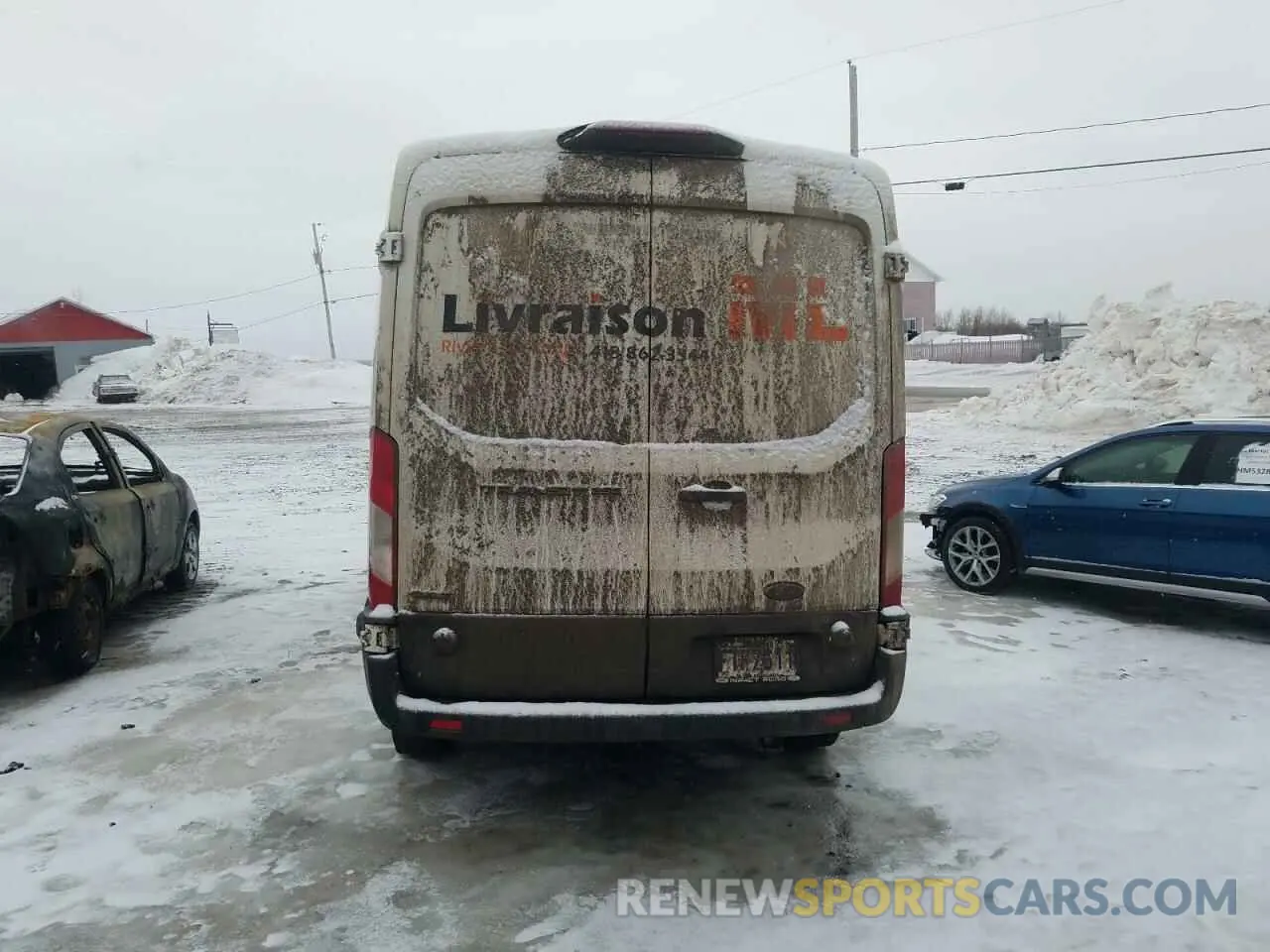 6 fotografías del automóvil dañado 1FTYR2CM5KKA90031 FORD TRANSIT 2019