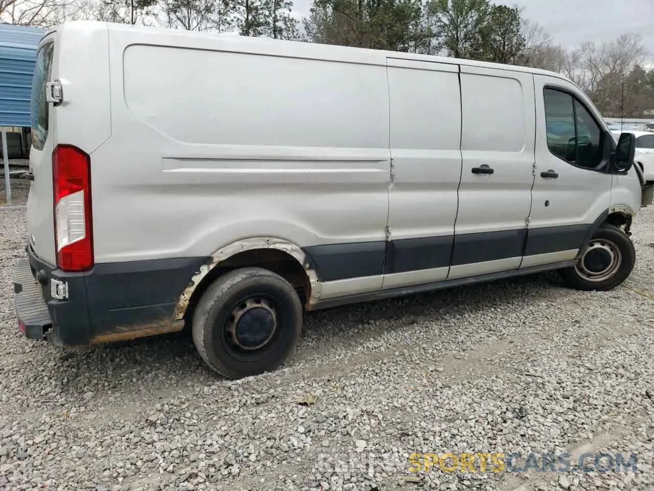 3 fotografías del automóvil dañado 1FTYR2ZM5KKA23288 FORD TRANSIT 2019