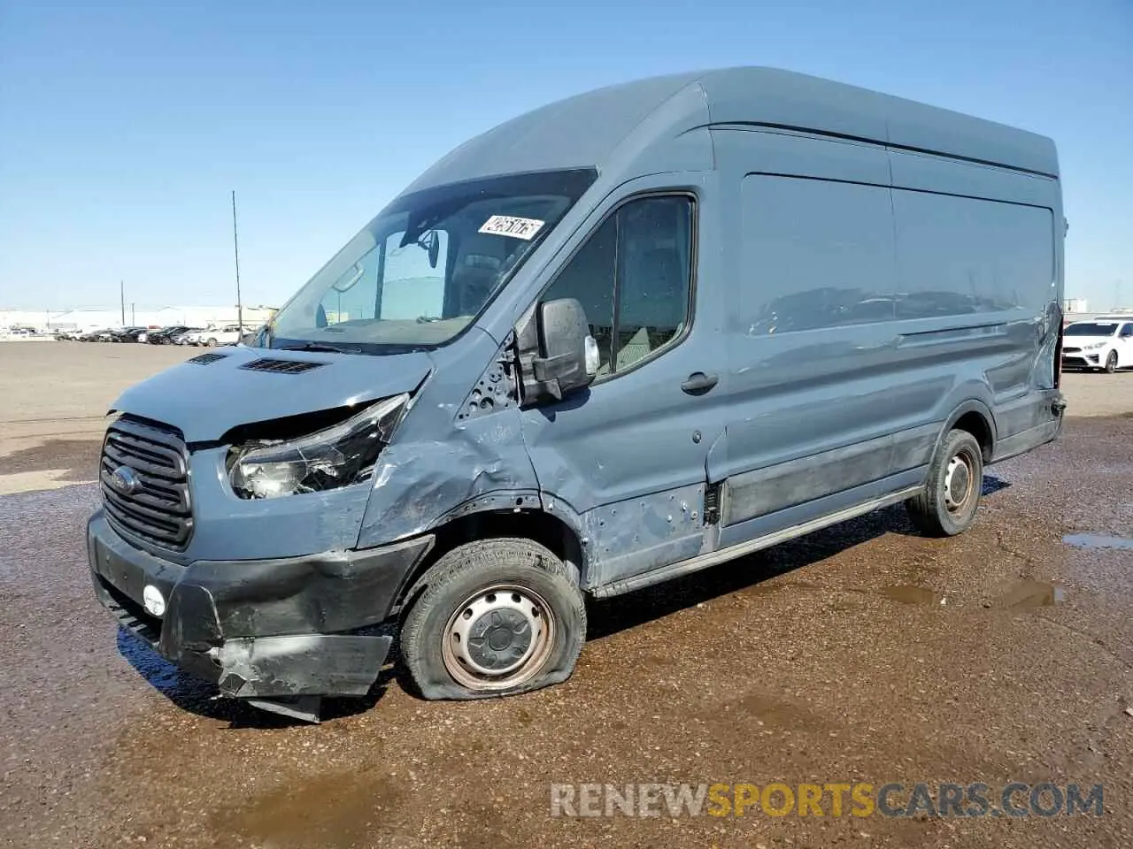 2 fotografías del automóvil dañado 1FTYR3XM1KKB90126 FORD TRANSIT 2019
