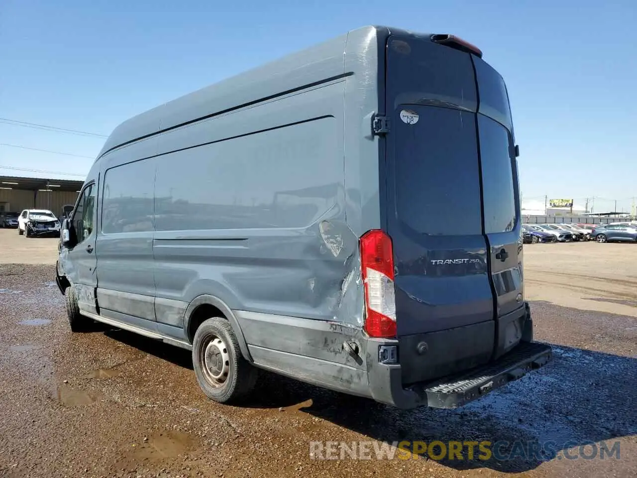 3 fotografías del automóvil dañado 1FTYR3XM1KKB90126 FORD TRANSIT 2019