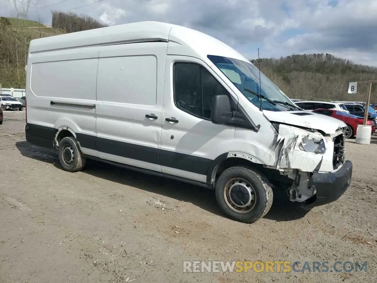 4 fotografías del automóvil dañado 1FTYR3XM8KKA60568 FORD TRANSIT 2019