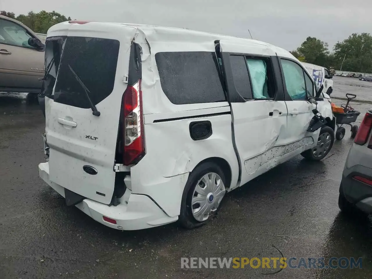 3 fotografías del automóvil dañado NM0GS9F24K1427441 FORD TRANSIT 2019