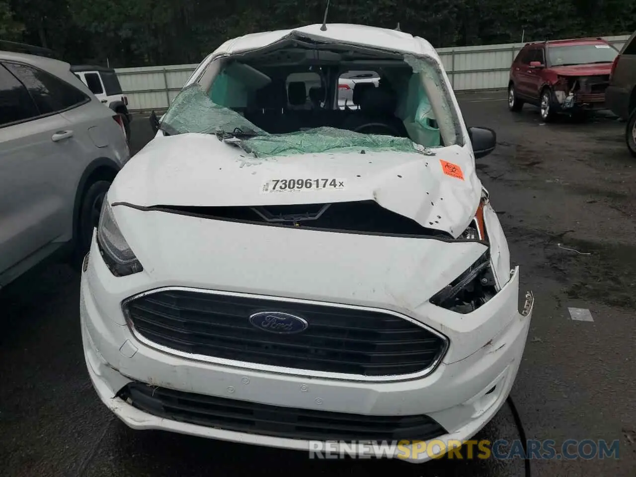 5 fotografías del automóvil dañado NM0GS9F24K1427441 FORD TRANSIT 2019