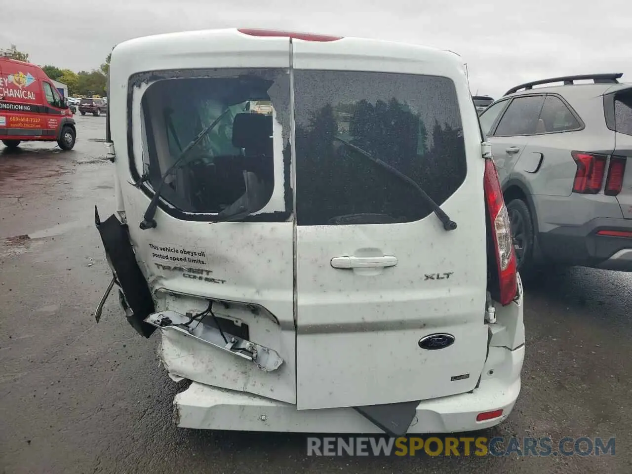 6 fotografías del automóvil dañado NM0GS9F24K1427441 FORD TRANSIT 2019