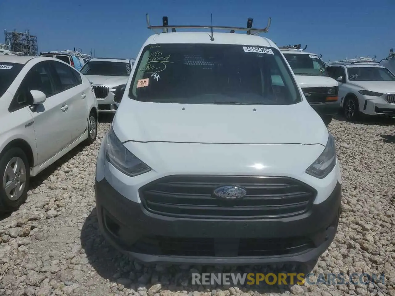 5 fotografías del automóvil dañado NM0LE7E24K1424714 FORD TRANSIT 2019