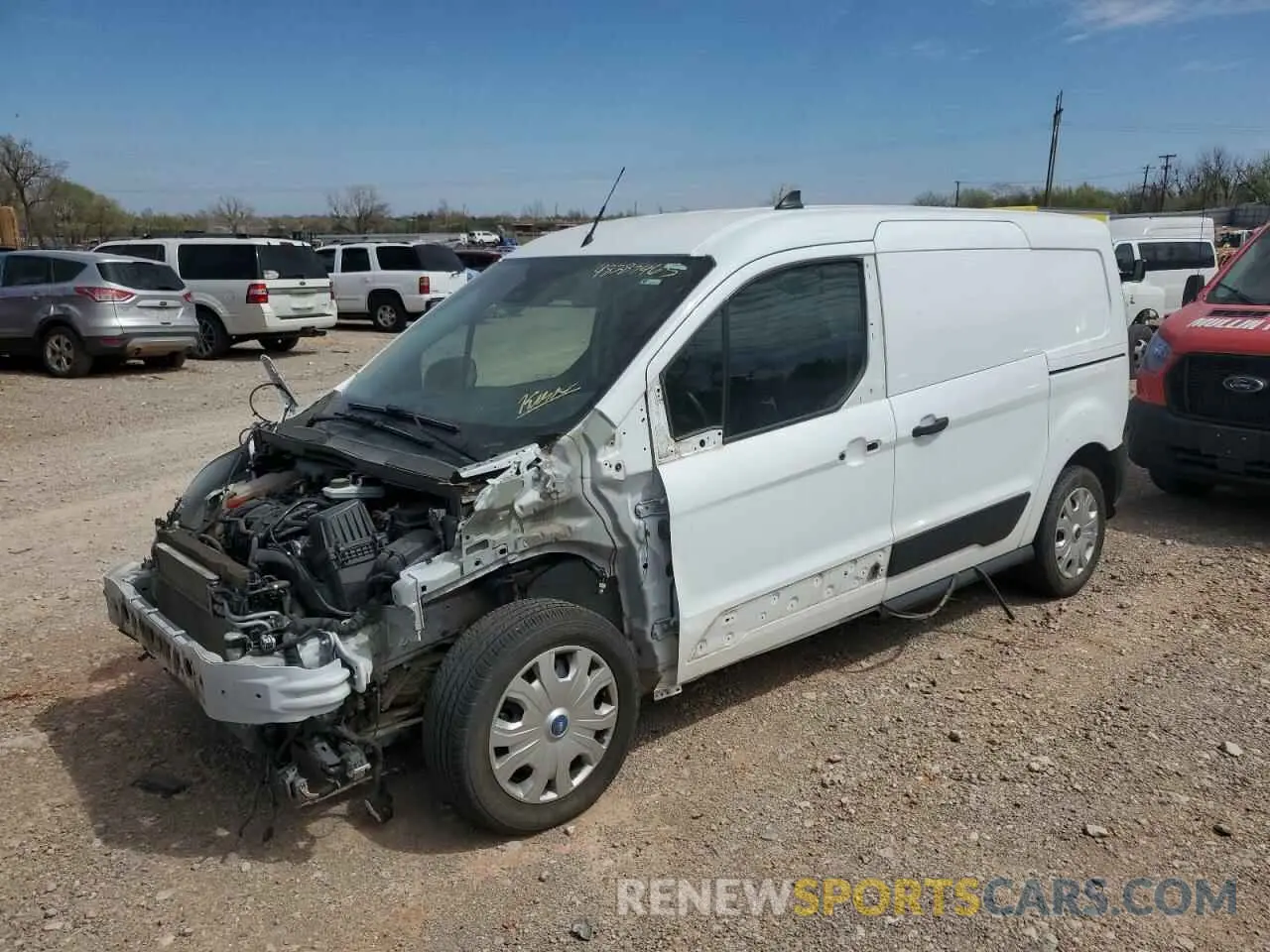 1 fotografías del automóvil dañado NM0LE7E26K1422950 FORD TRANSIT 2019