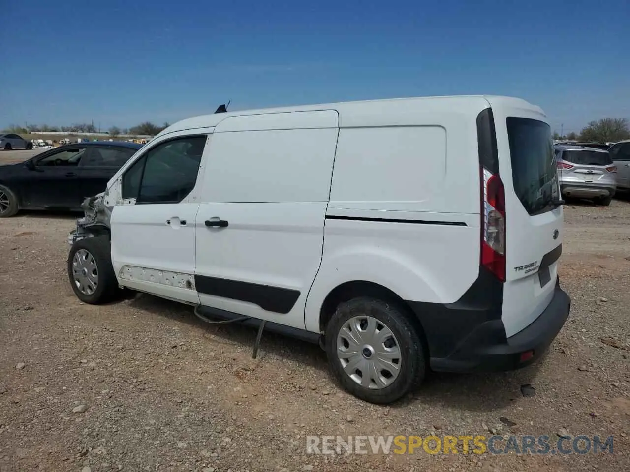2 fotografías del automóvil dañado NM0LE7E26K1422950 FORD TRANSIT 2019