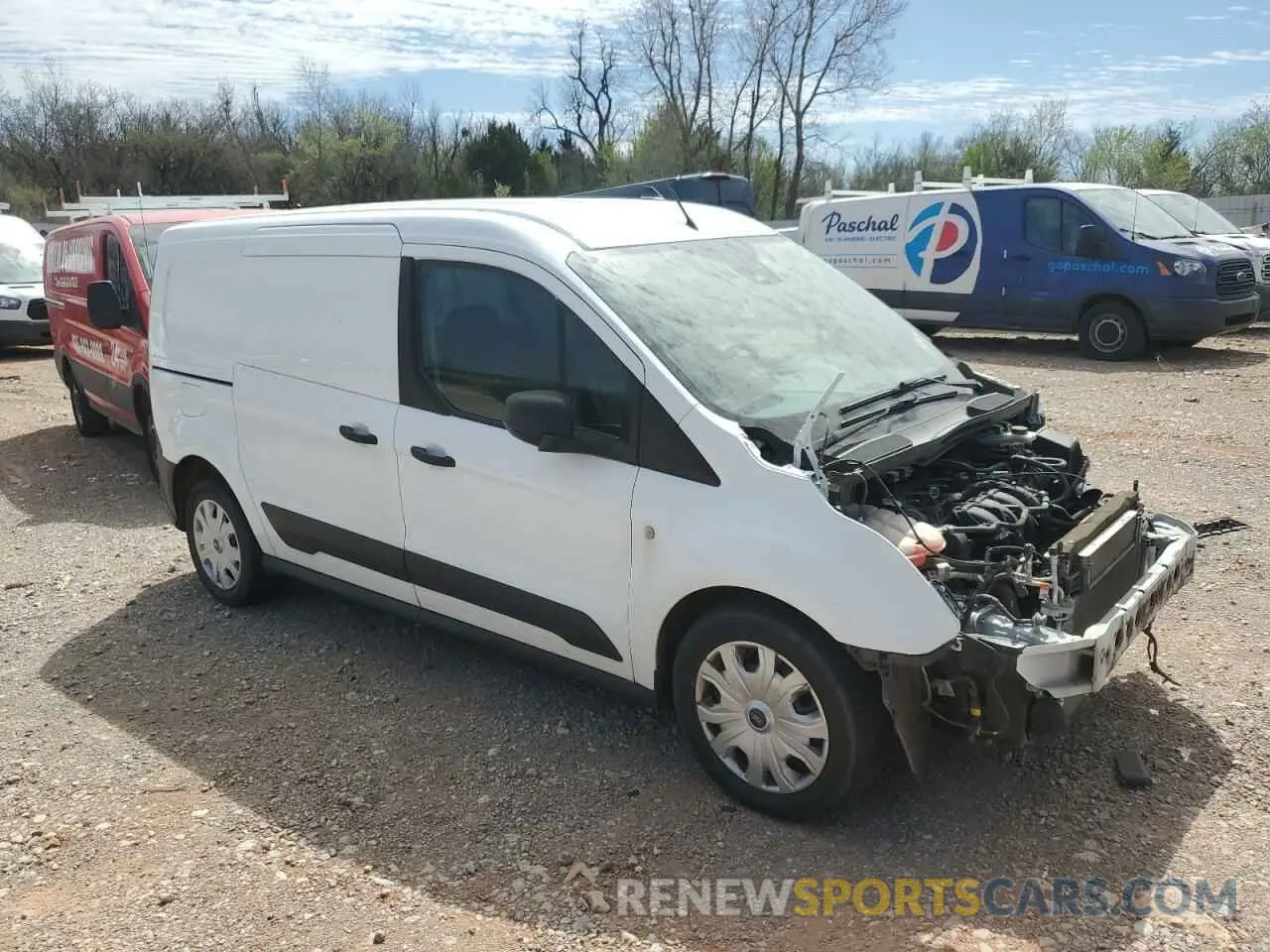 4 fotografías del automóvil dañado NM0LE7E26K1422950 FORD TRANSIT 2019