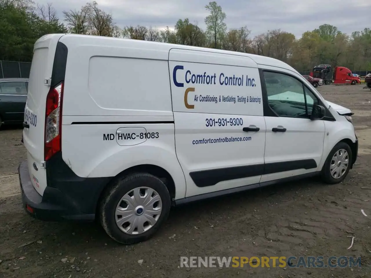 3 fotografías del automóvil dañado NM0LS7E20K1418272 FORD TRANSIT 2019