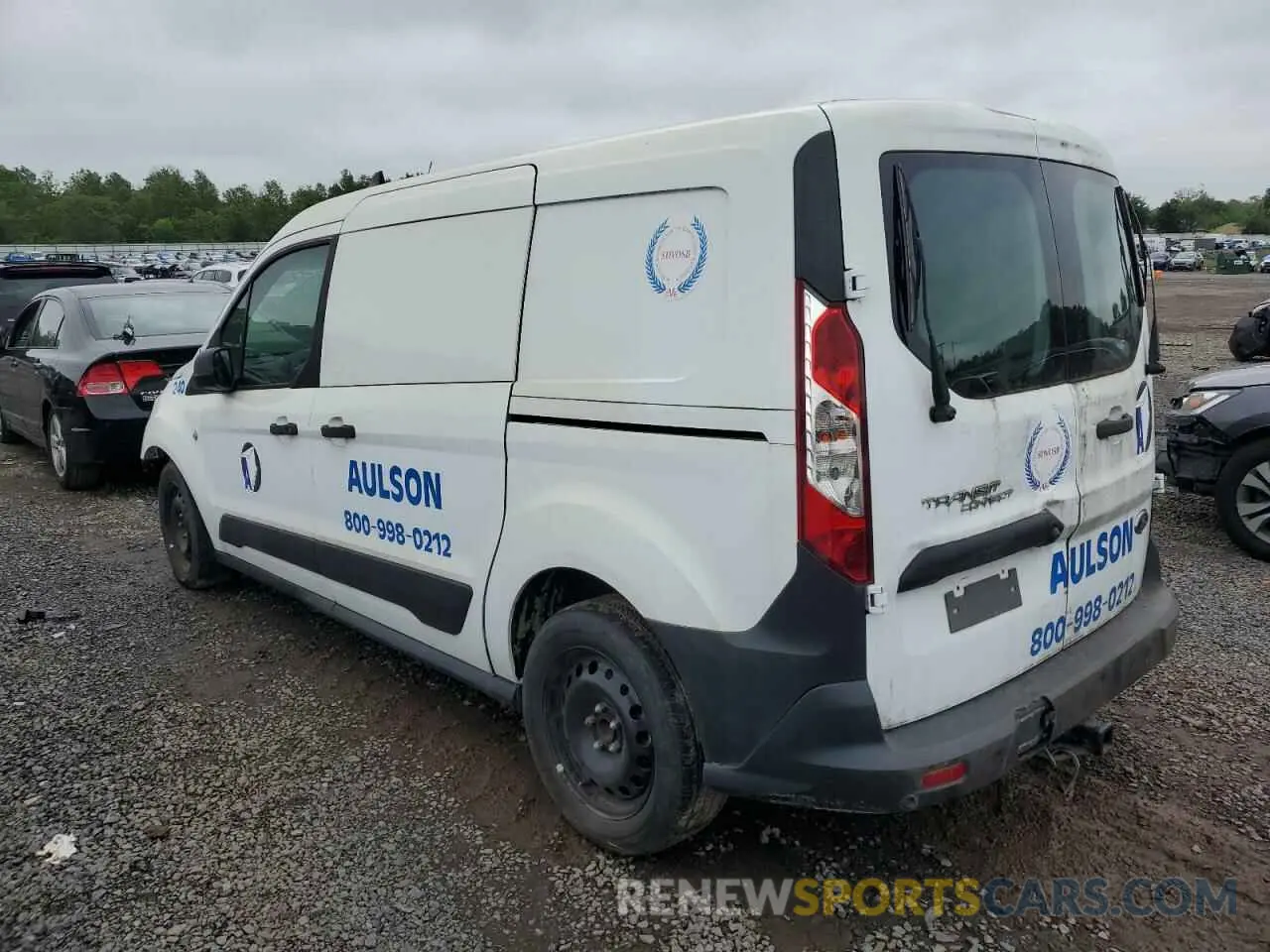 2 fotografías del automóvil dañado NM0LS7E25K1387097 FORD TRANSIT 2019
