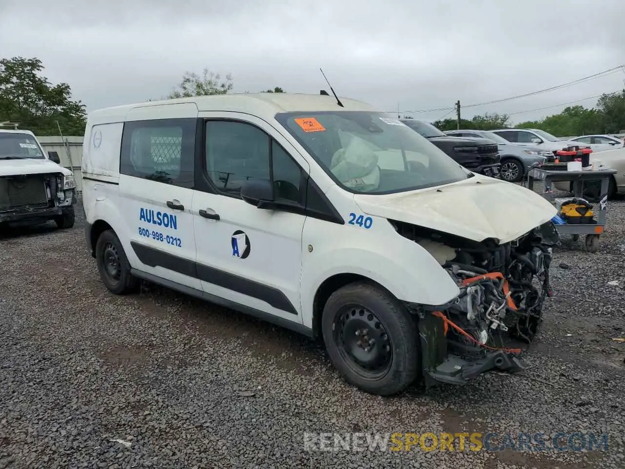 4 fotografías del automóvil dañado NM0LS7E25K1387097 FORD TRANSIT 2019