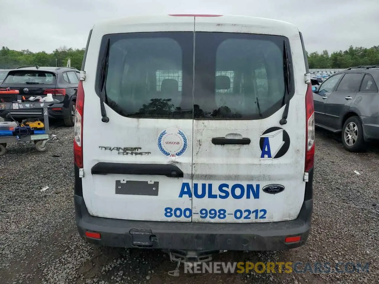 6 fotografías del automóvil dañado NM0LS7E25K1387097 FORD TRANSIT 2019