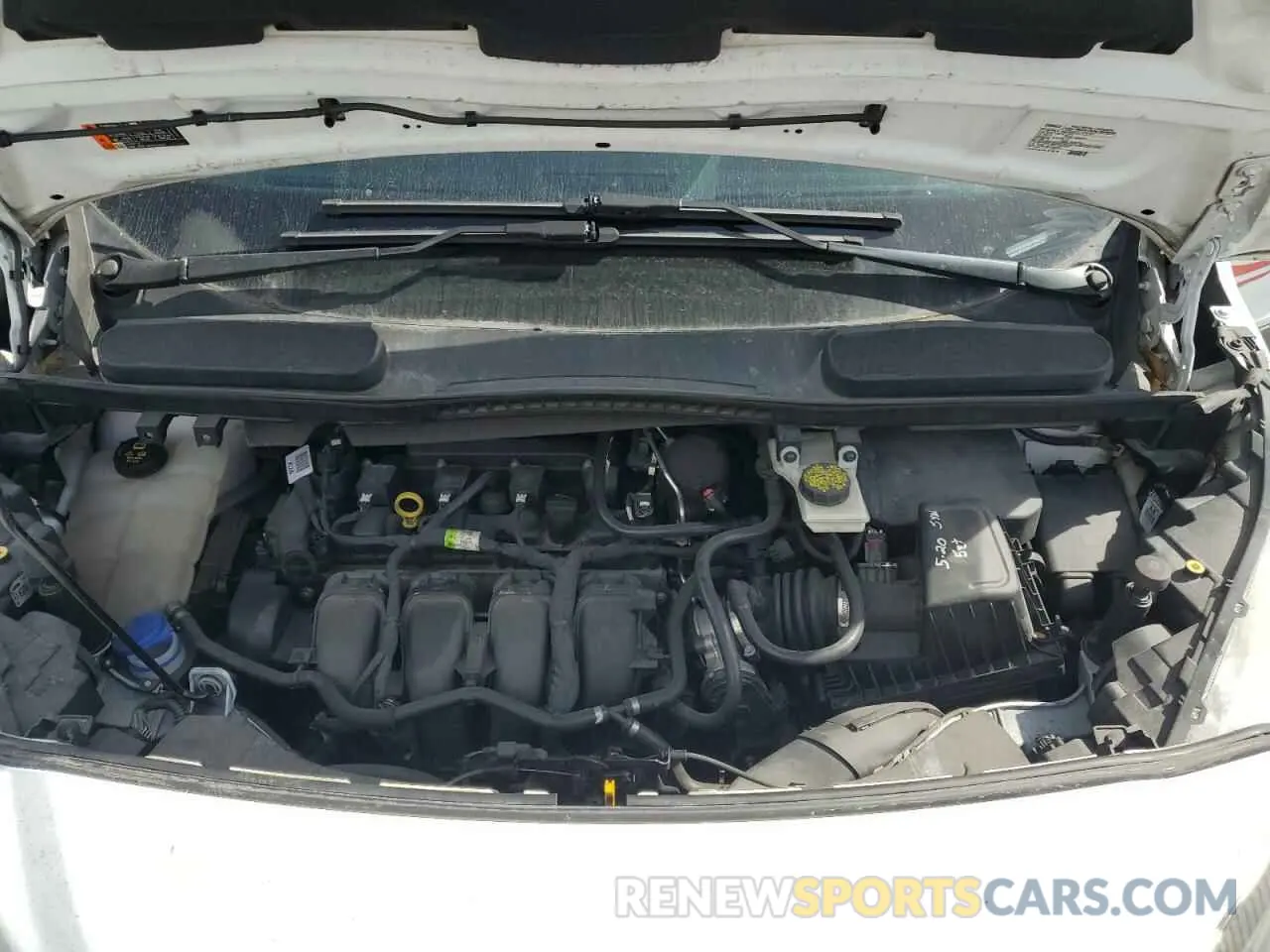 12 fotografías del automóvil dañado NM0LS7F28K1392129 FORD TRANSIT 2019