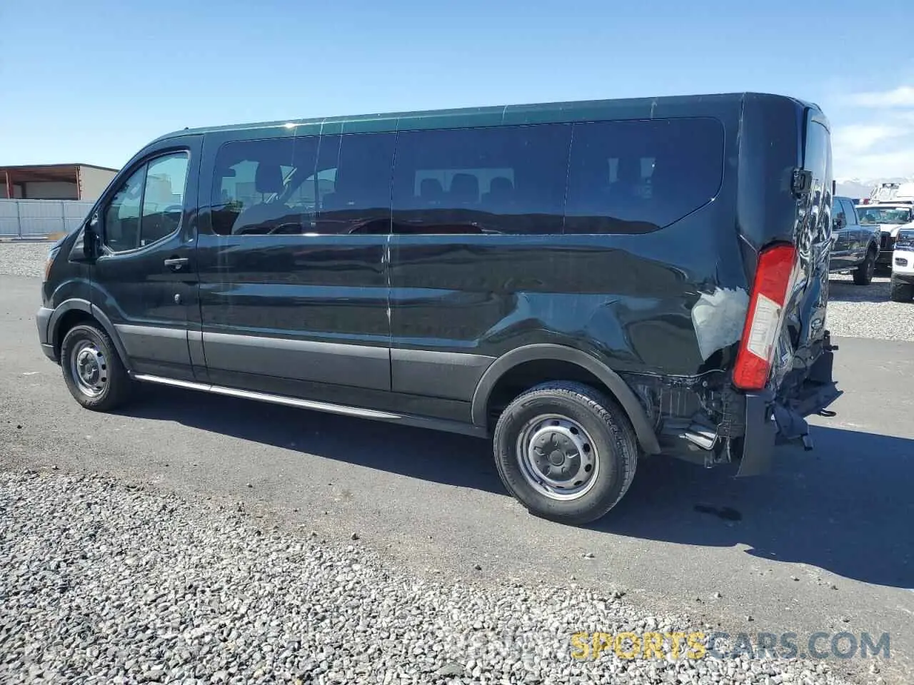 2 fotografías del automóvil dañado 1FBAX2YG3LKB62702 FORD TRANSIT 2020
