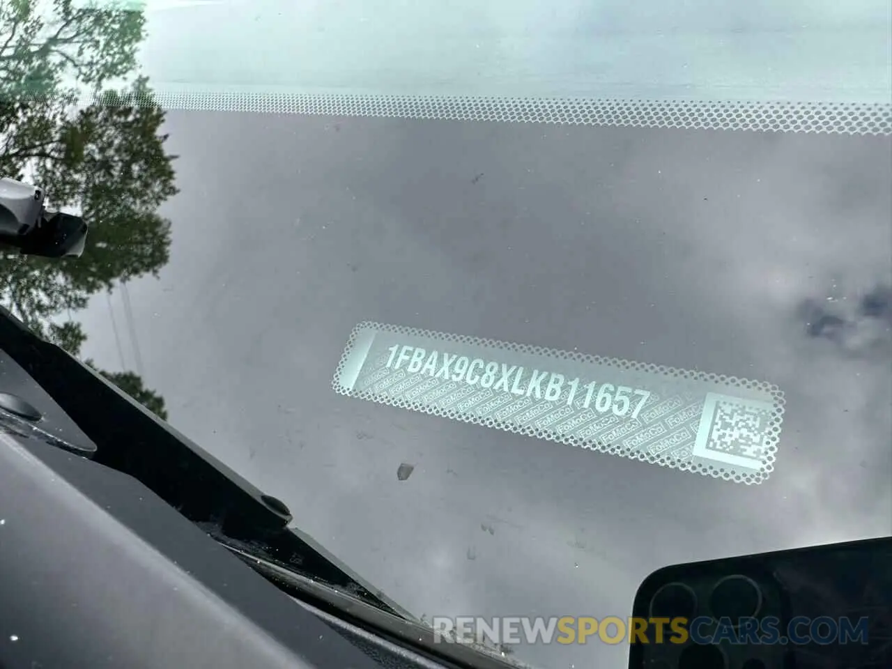 11 fotografías del automóvil dañado 1FBAX9C8XLKB11657 FORD TRANSIT 2020