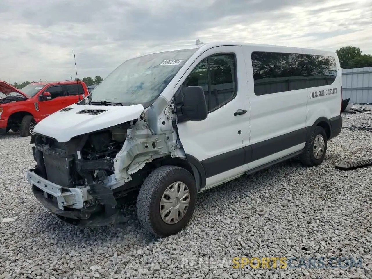 1 fotografías del automóvil dañado 1FMZK1Y85LKA10660 FORD TRANSIT 2020