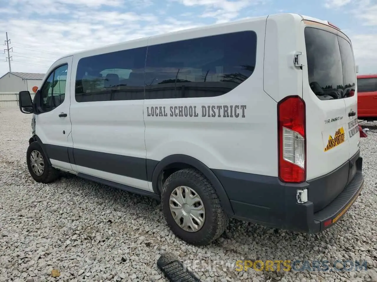 2 fotografías del automóvil dañado 1FMZK1Y85LKA10660 FORD TRANSIT 2020