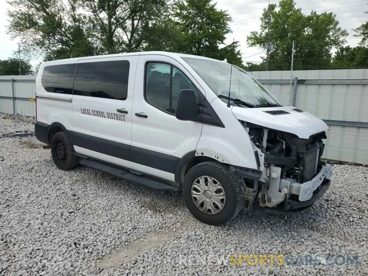 4 fotografías del automóvil dañado 1FMZK1Y85LKA10660 FORD TRANSIT 2020