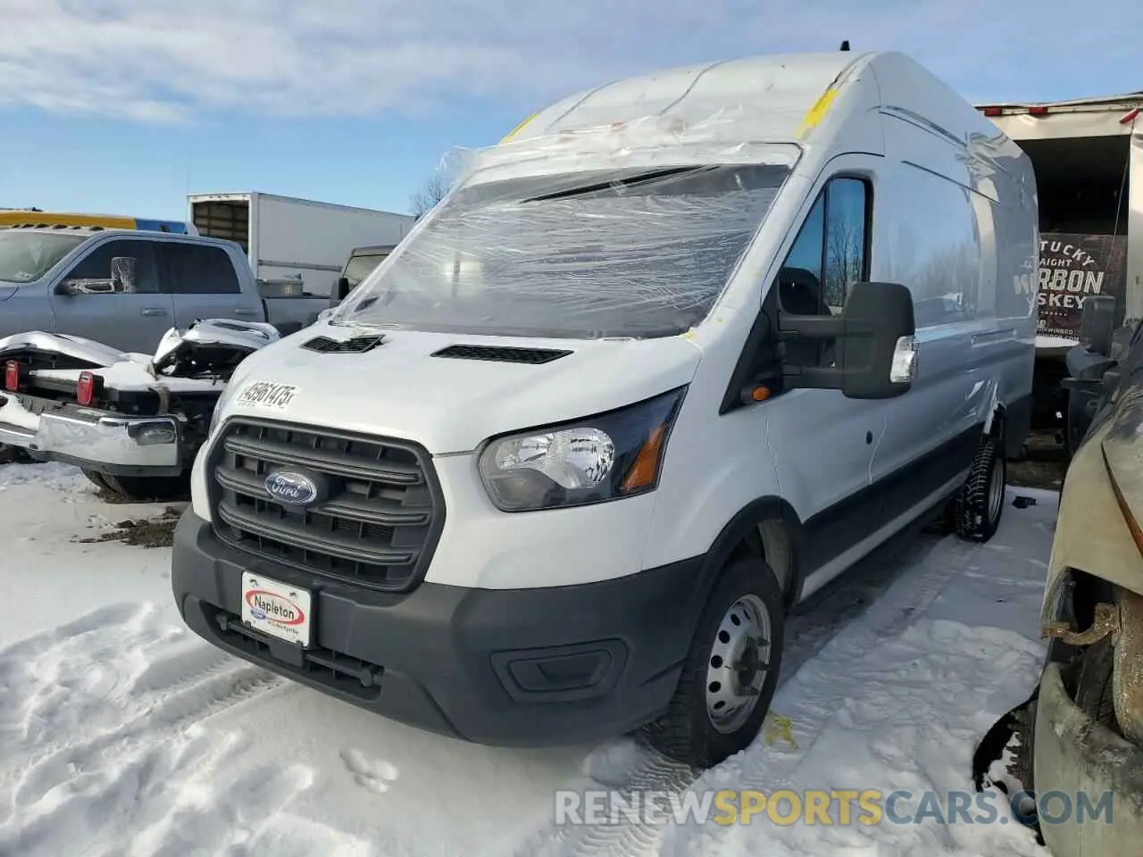 1 fotografías del automóvil dañado 1FTBF4XG3LKB63896 FORD TRANSIT 2020