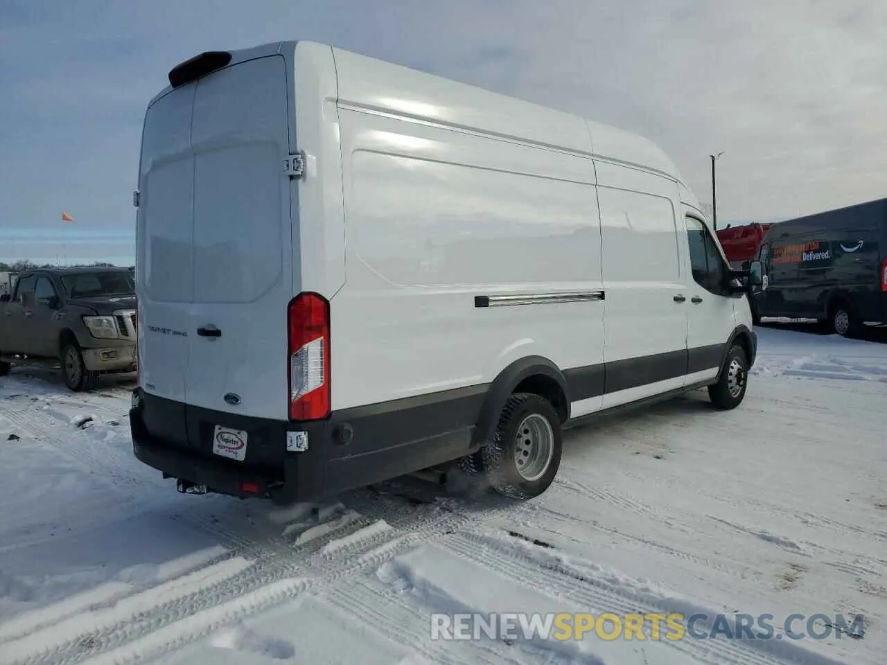 3 fotografías del automóvil dañado 1FTBF4XG3LKB63896 FORD TRANSIT 2020