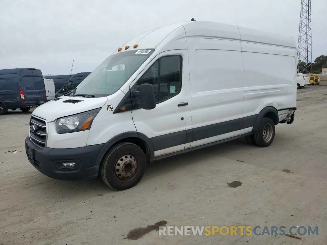 1 fotografías del automóvil dañado 1FTBF4XG7LKB21098 FORD TRANSIT 2020