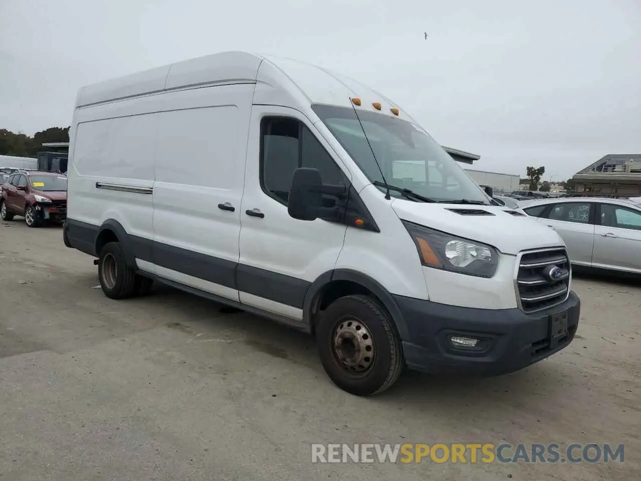 4 fotografías del automóvil dañado 1FTBF4XG7LKB21098 FORD TRANSIT 2020