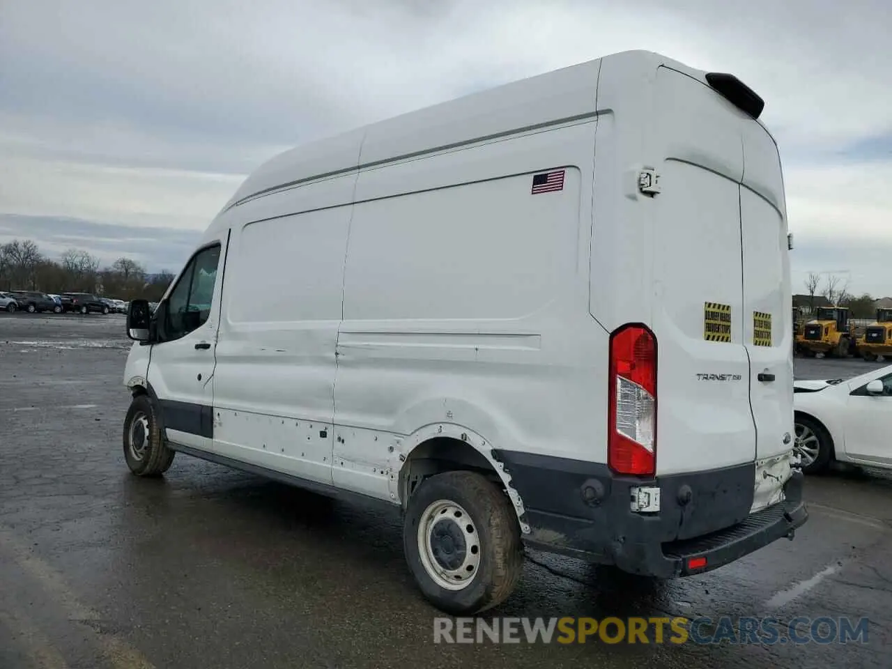 2 fotografías del automóvil dañado 1FTBR1X80LKA87827 FORD TRANSIT 2020