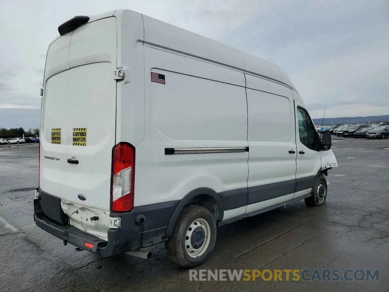 3 fotografías del automóvil dañado 1FTBR1X80LKA87827 FORD TRANSIT 2020