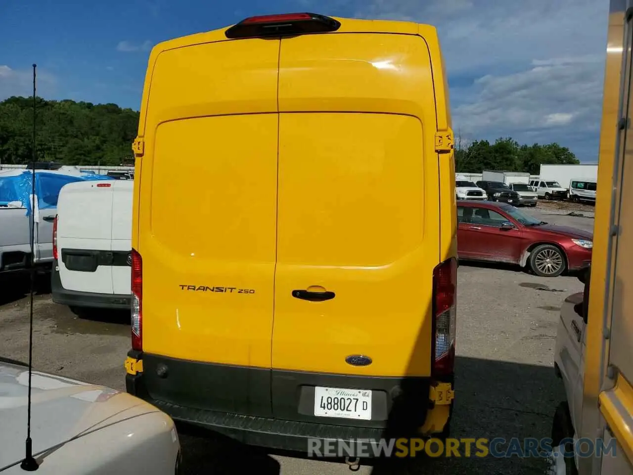 6 fotografías del automóvil dañado 1FTBR1X84LKA56841 FORD TRANSIT 2020