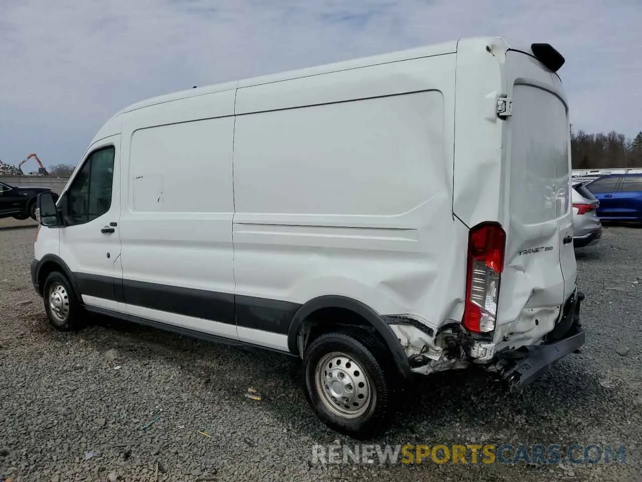 2 fotografías del automóvil dañado 1FTBR2C81LKB65463 FORD TRANSIT 2020
