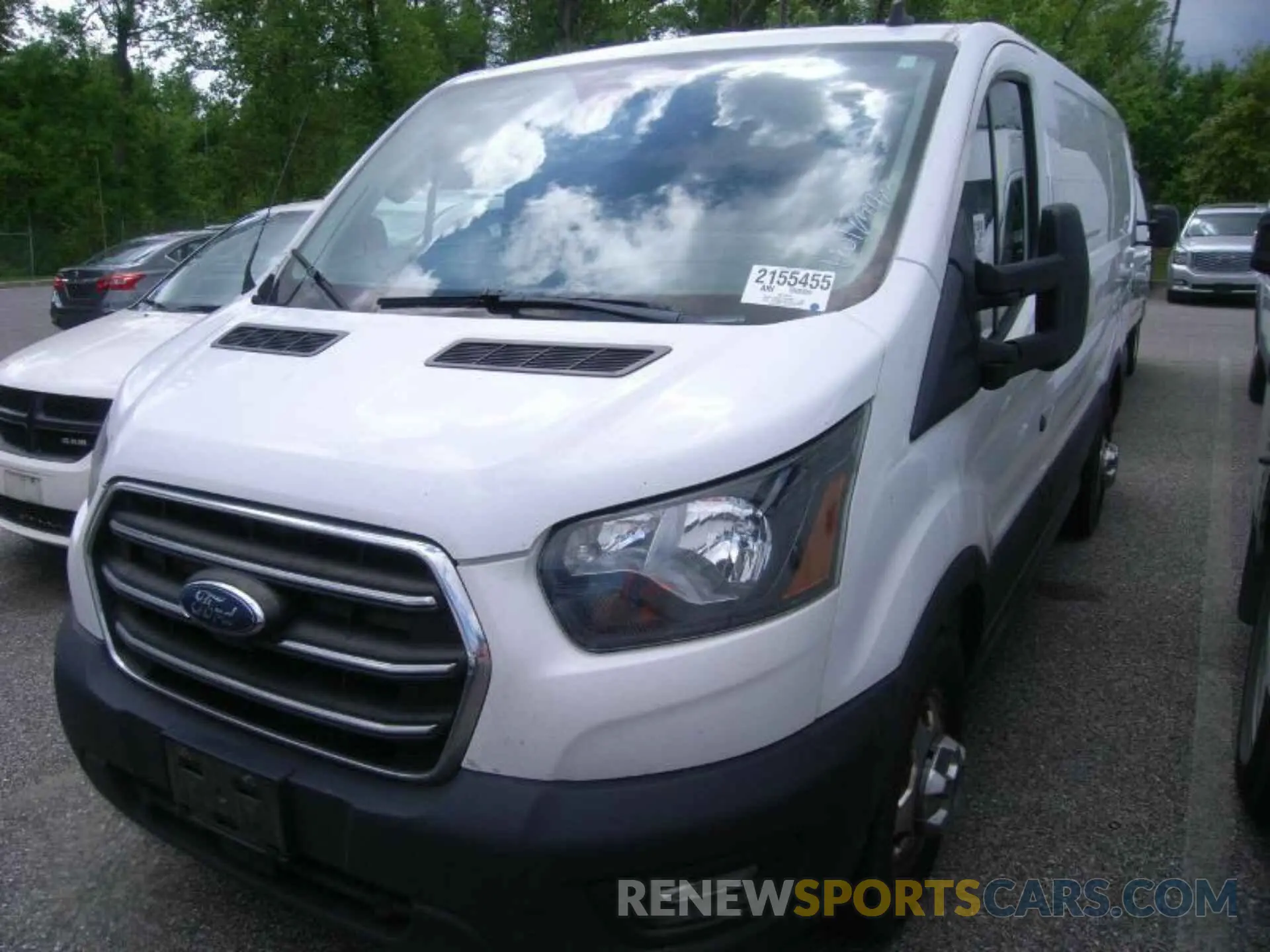 2 fotografías del automóvil dañado 1FTBR2YG9LKA26097 FORD TRANSIT 2020