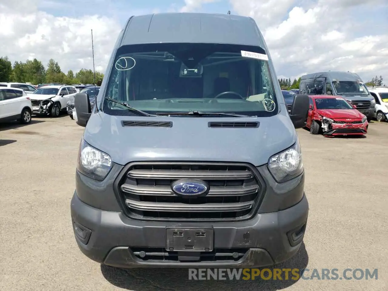 5 fotografías del automóvil dañado 1FTBR3X82LKA18648 FORD TRANSIT 2020
