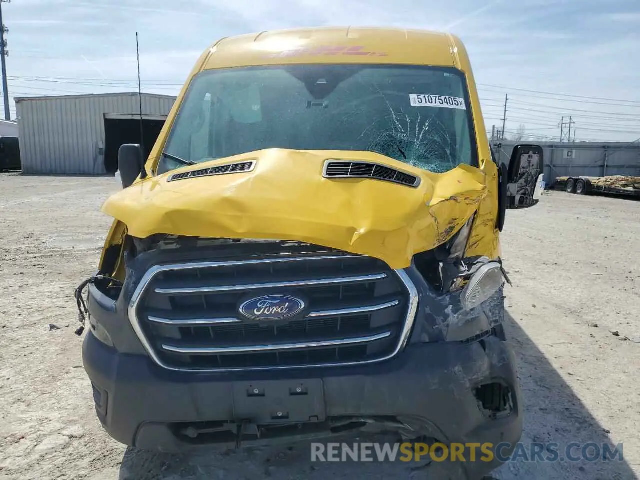 5 fotografías del automóvil dañado 1FTYE1C88LKB55948 FORD TRANSIT 2020