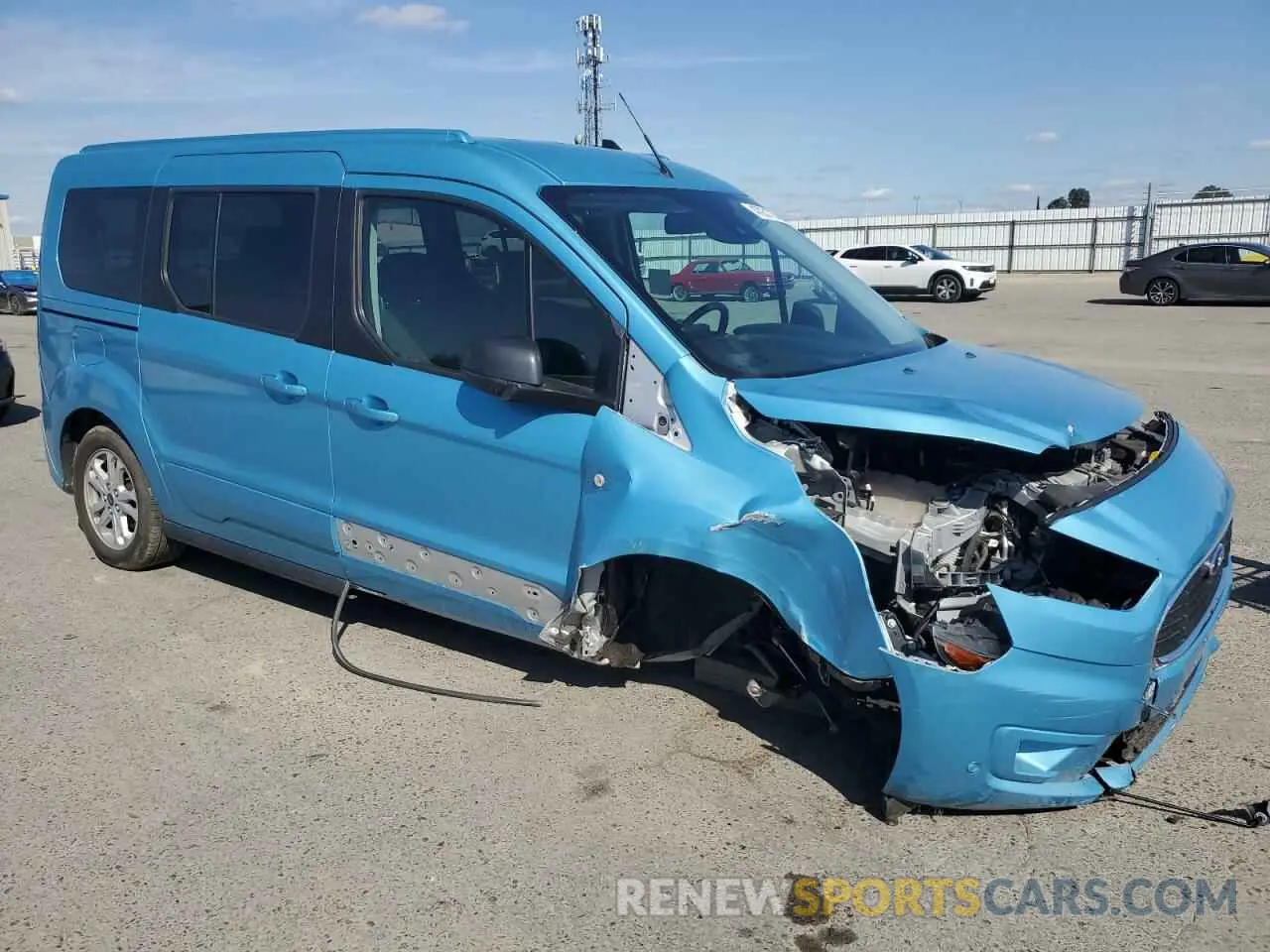 4 fotografías del automóvil dañado NM0GE9F2XL1476037 FORD TRANSIT 2020