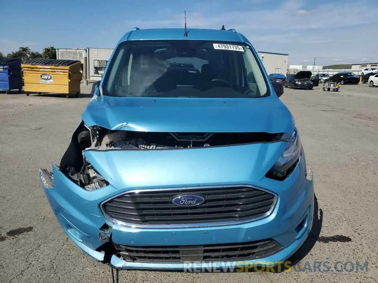 5 fotografías del automóvil dañado NM0GE9F2XL1476037 FORD TRANSIT 2020