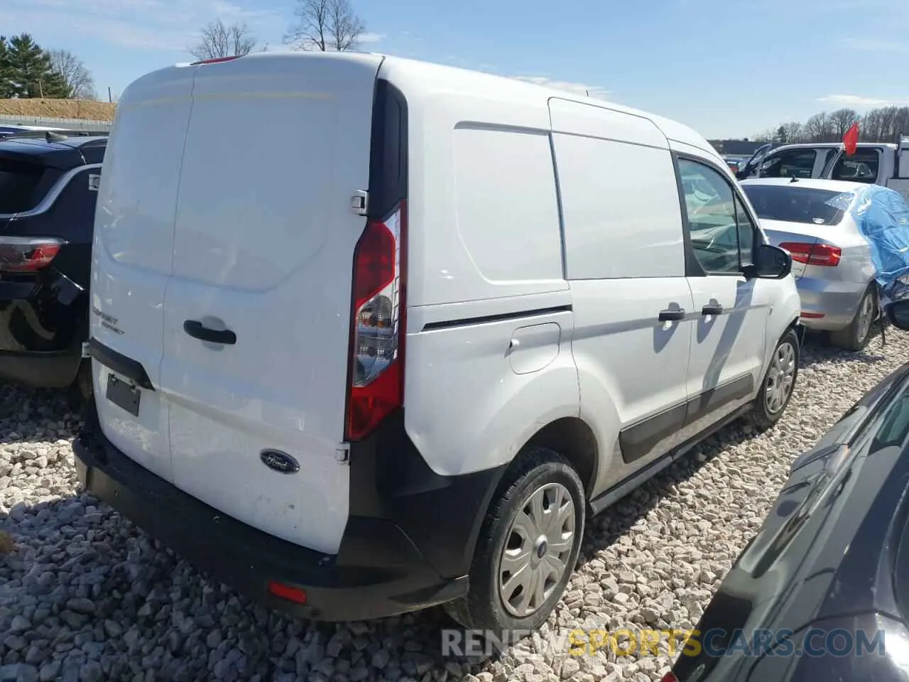 3 fotografías del automóvil dañado NM0LS6E21L1455861 FORD TRANSIT 2020