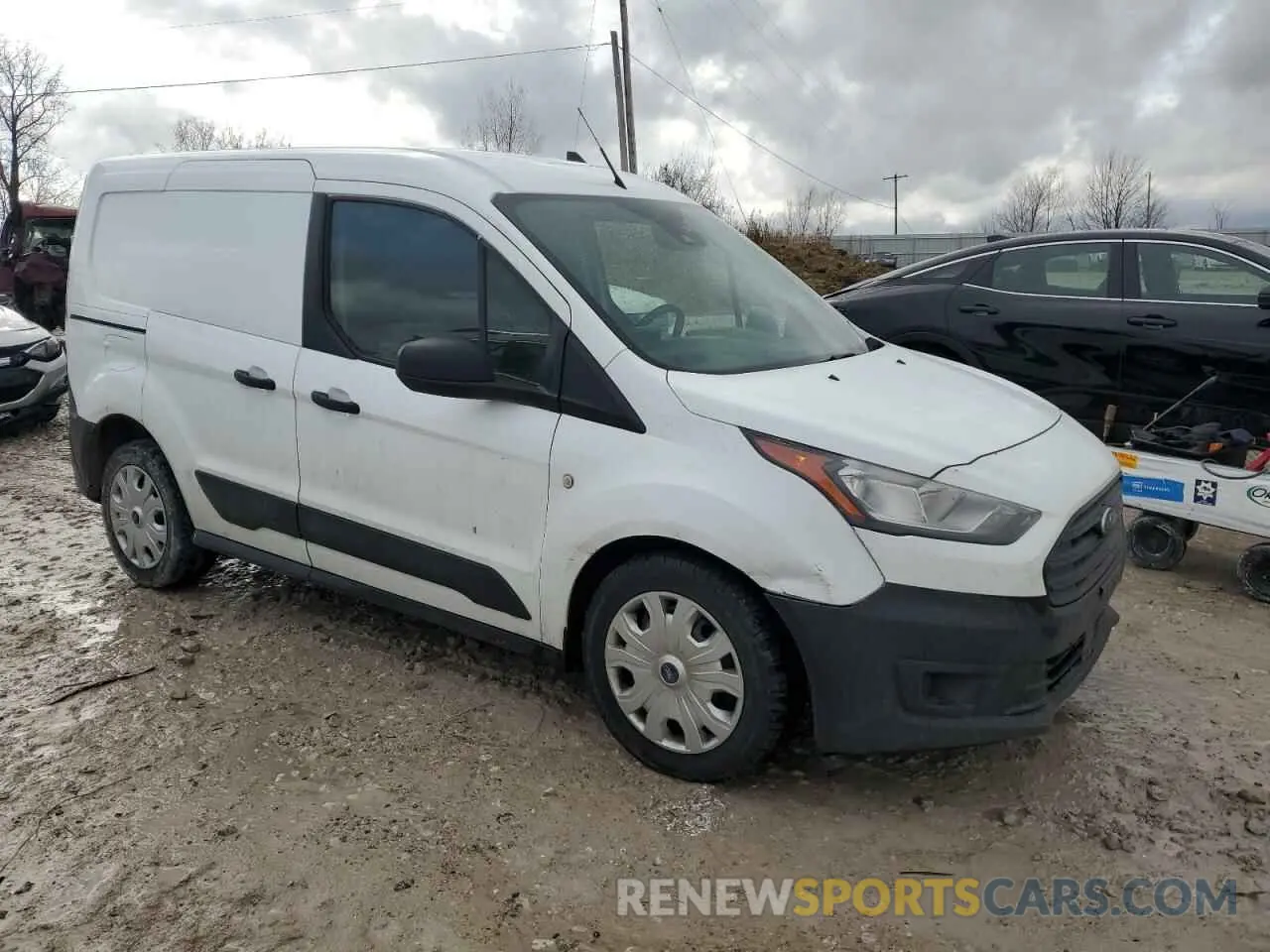 4 fotografías del automóvil dañado NM0LS6E21L1455861 FORD TRANSIT 2020