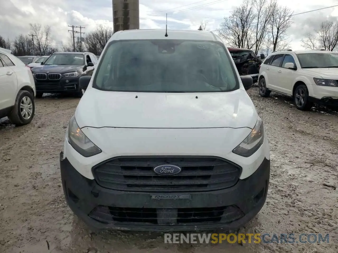 5 fotografías del automóvil dañado NM0LS6E21L1455861 FORD TRANSIT 2020