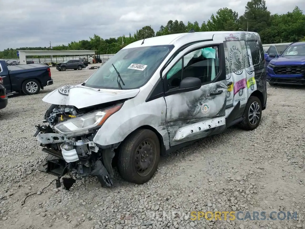 1 fotografías del automóvil dañado NM0LS6E28L1446851 FORD TRANSIT 2020