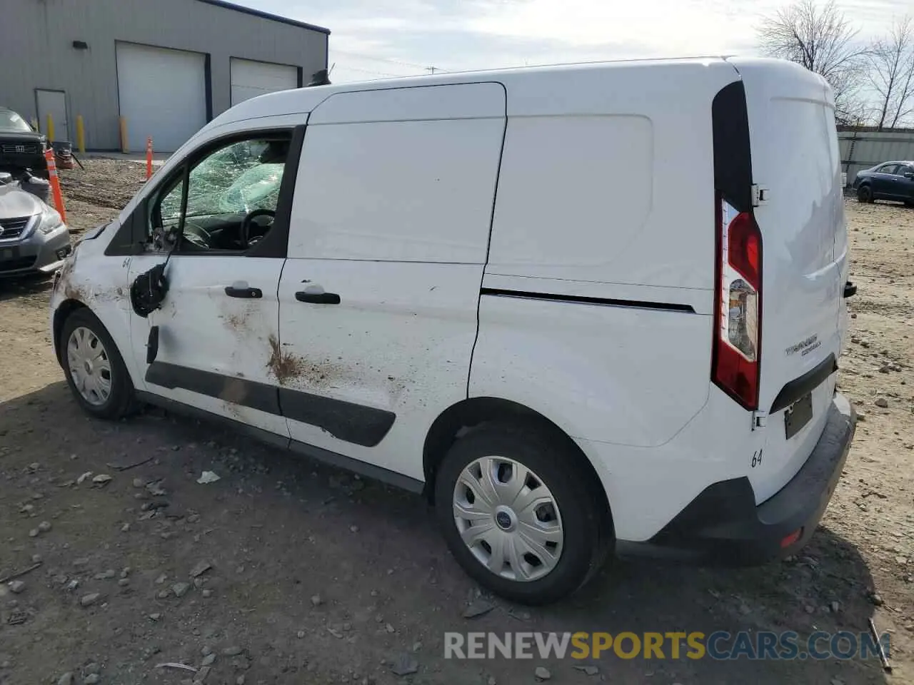 2 fotografías del automóvil dañado NM0LS6F22L1469346 FORD TRANSIT 2020