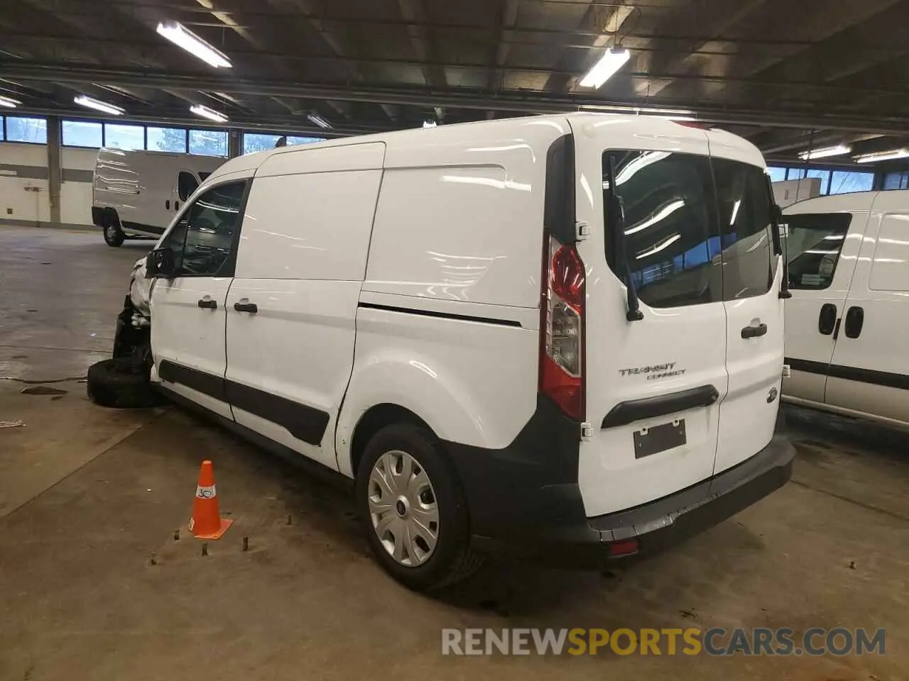 2 fotografías del automóvil dañado NM0LS7E20L1443884 FORD TRANSIT 2020