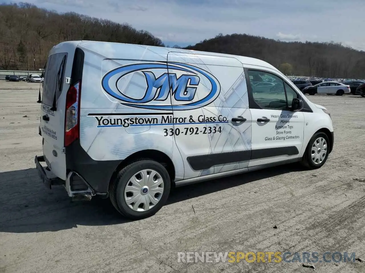 3 fotografías del automóvil dañado NM0LS7E21L1460127 FORD TRANSIT 2020