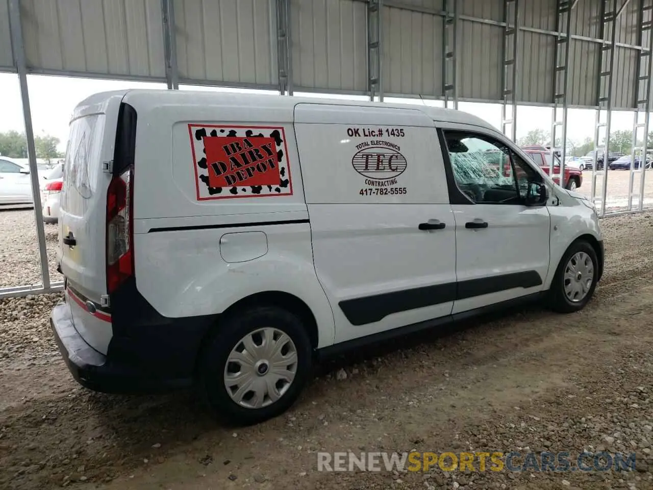 3 fotografías del automóvil dañado NM0LS7E27L1460262 FORD TRANSIT 2020